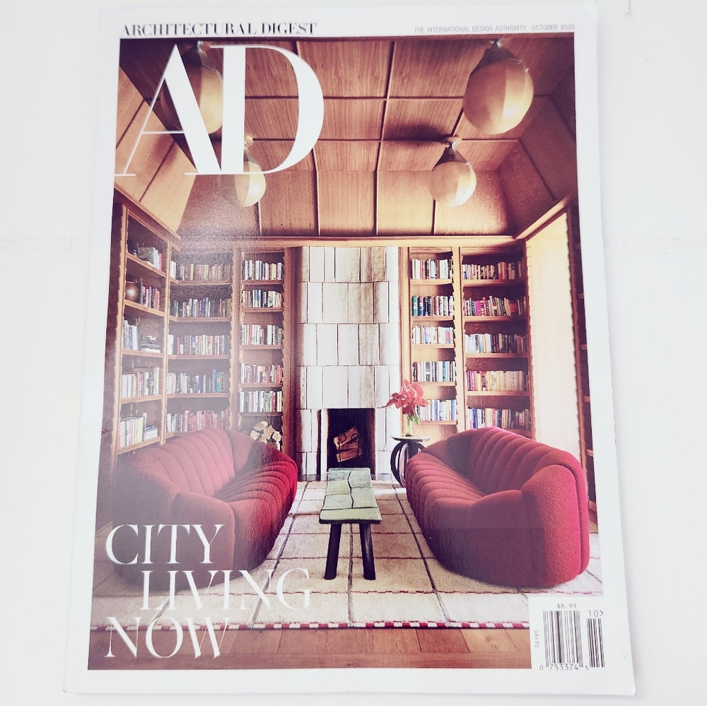 🍭7/$15 Architectural Digest Magazine October 2025 City Living Now